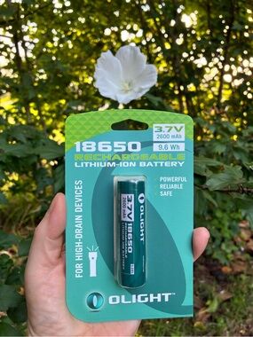 🔋18650 3.7V 2600mAh Rechargeable Lithium Battery - Teal